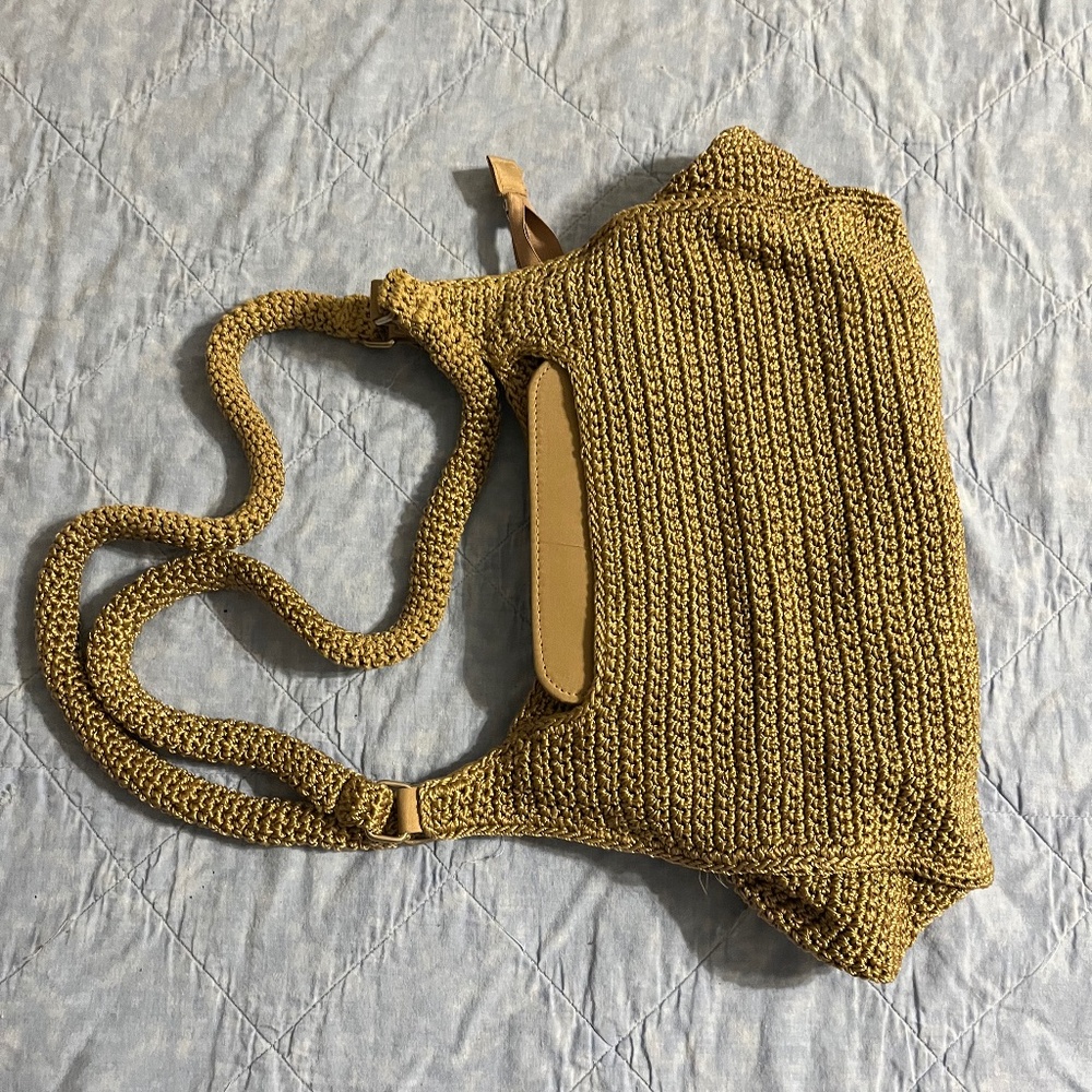 Crocheted design purse